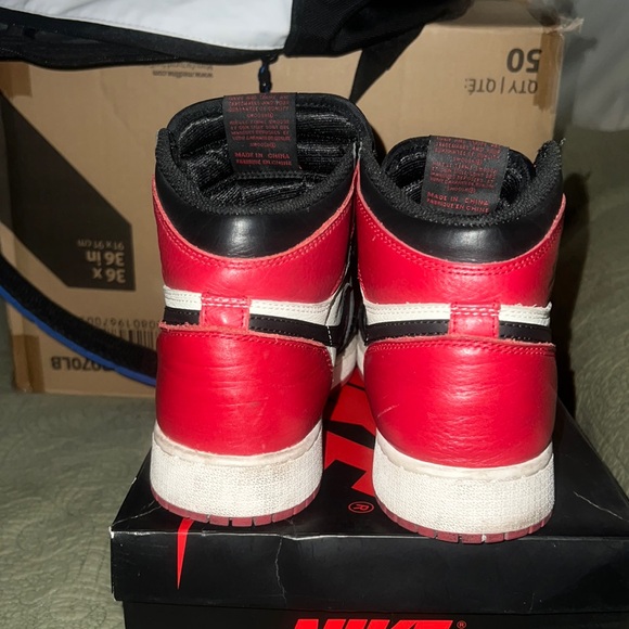 Jordan 1 High Og bred toe size 6y Gradeschool - Picture 2 of 7